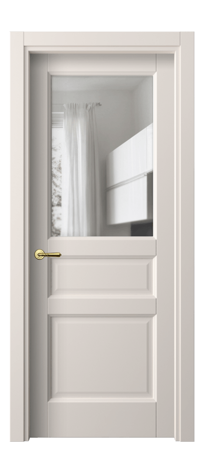 Дверь межкомнатная Galant 1432 ПЭТ тёплый-белый Прозрачное стекло, 4 мм Гладкий наличник ПЭТБ  Цена 25279 ₽ Наличники уже входят в базовый комплект. Фабрика дверей Волховец 8 (800) 551 43 19 Межкомнатная дверь Galant 1432 ПЭТ тёплый-белый Прозрачное стекло, 4 мм Цена 25279 ₽ | Volhovec