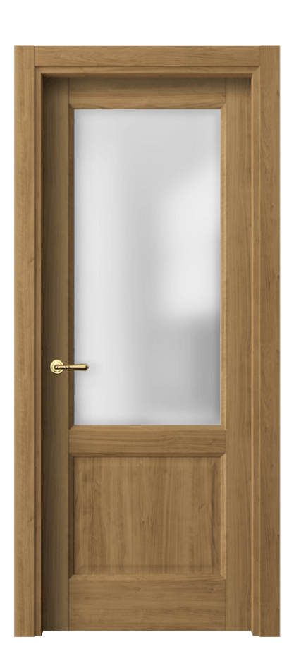 Межкомнатная дверь Galant 1422 Грецкий орех Сатинированное стекло Цена 1780 AZE | Volhovec