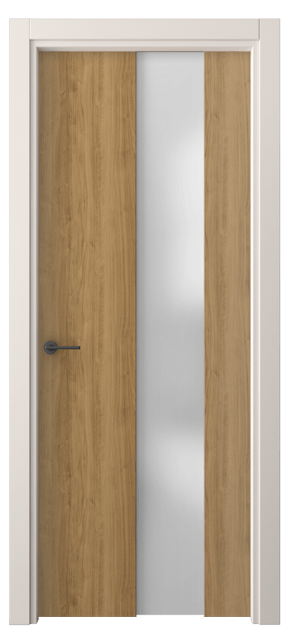 Межкомнатная дверь Freedom 4226 Грецкий орех Сатинированное стекло Цена 2000 AZE | Volhovec