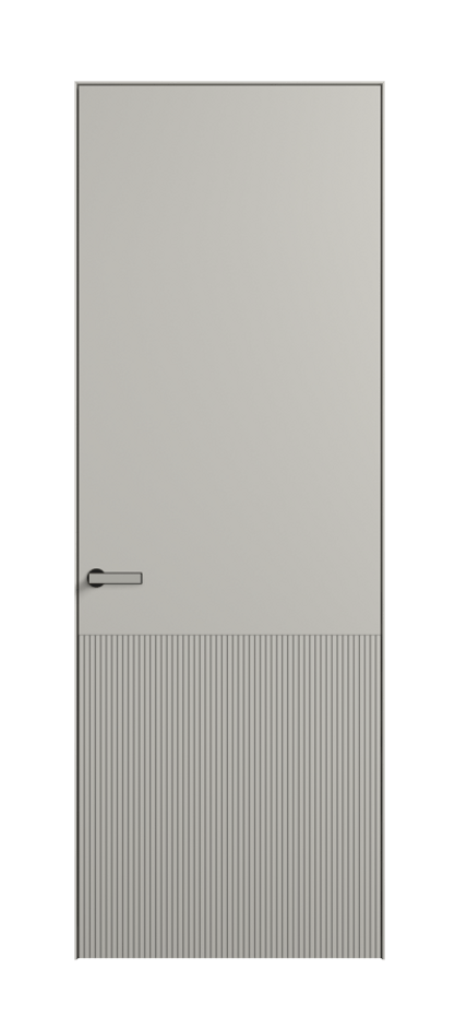 Дверь межкомнатная Velvet 8204 Матовый тёплый серый. Скрытый короб Черный Цена 3400 . Фабрика дверей Волховец 8 (800) 551 43 19 Межкомнатная дверь Velvet 8204 Матовый тёплый серый. Цена 3400 | Volhovec