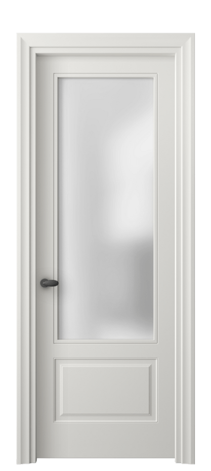 Межкомнатная дверь Esse 8542 Матовый серый Сатинированное стекло Цена 52879 ₽ | Volhovec