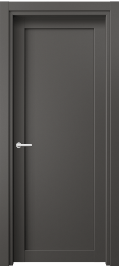 Межкомнатная дверь Neo 2101 ПЭТ графитовый  Цена 28799 ₽ | Volhovec