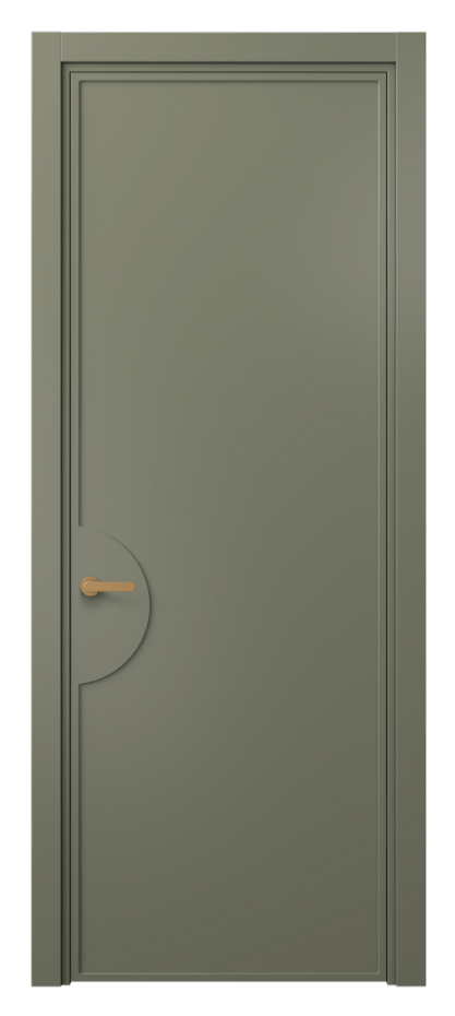 Межкомнатная дверь Frame 8604 Матовый оливковый тёмный  Цена 51499 ₽ | Volhovec