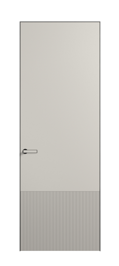 Межкомнатная дверь Velvet АКП 8202 Матовый облачно-серый. Цена 53351  | Volhovec