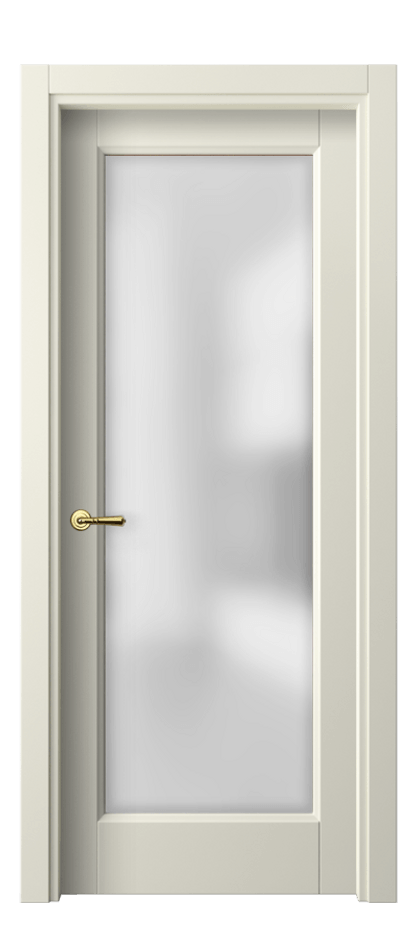 Межкомнатная дверь Galant 1402 Матовый молочно-белый Сатинированное стекло Цена 39359 ₽ | Volhovec