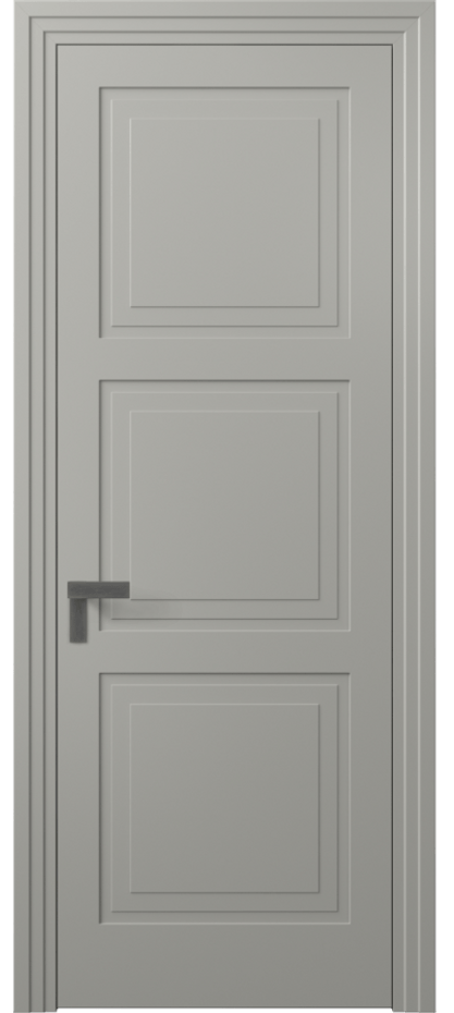 Межкомнатная дверь Rocca АКП 8331 Матовый нейтральный серый  Цена 4200 AZE | Volhovec