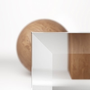 Двустороннее зеркало с фацетом, триплекс, 8 мм