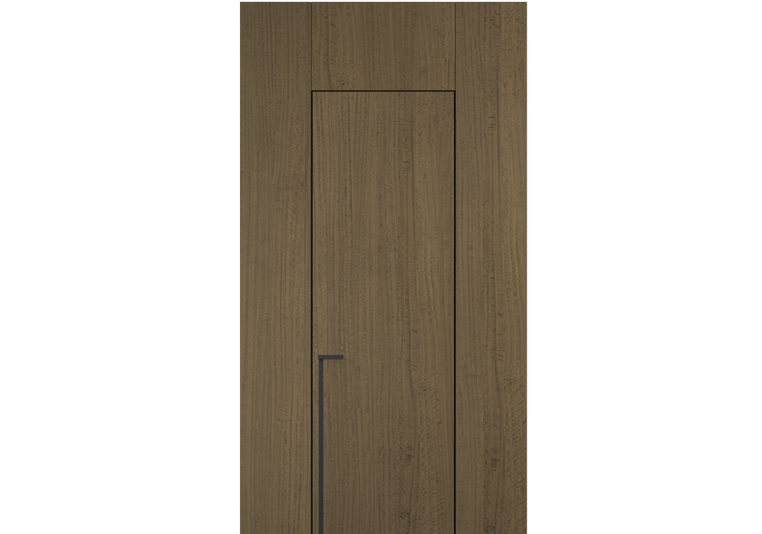 Панели для отделки стен Стеновая панель в древесной отделке Эвкалипт кофейный матовый фризе. Цвет Эвкалипт кофейный матовый фризе. Материал Шпон эвкалипта НатурВуд. Коллекция Древесные отделки. Картинка.