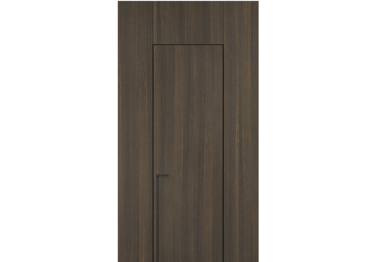 Панели для отделки стен Стеновая панель в древесной отделке Эвкалипт мореный матовый. Цвет Эвкалипт мореный матовый. Материал Шпон эвкалипта НатурВуд. Коллекция Древесные отделки. Картинка.