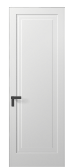 Дверь межкомнатная 8301 ГРН. Цвет Грунт под покраску. Материал Грунт под покраску. Коллекция Rocca. Картинка.