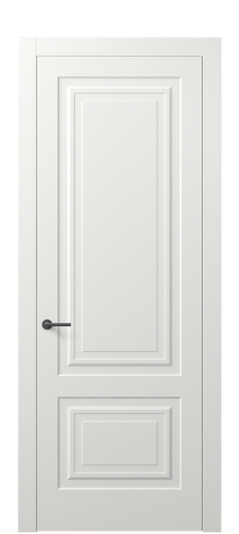 Дверь межкомнатная АКП 8451 МССР. Цвет Матовый светло-серый. Материал Гладкая эмаль. Коллекция Mascot. Картинка.