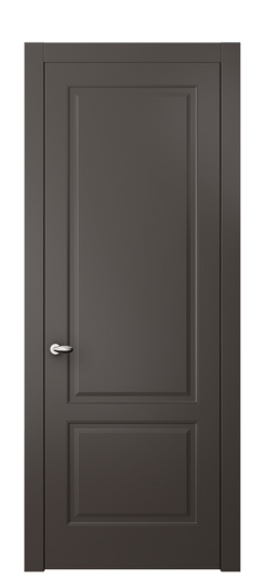 Дверь межкомнатная АКП 8551 МАН Матовый антрацит. Цвет Матовый антрацит. Материал Гладкая эмаль. Коллекция Esse. Картинка.