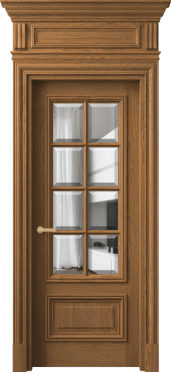 Дверь межкомнатная 7316 ДПР.М ПРОЗ Ф. Цвет Дуб пряный матовый. Материал Массив дуба матовый. Коллекция Антик. Картинка.