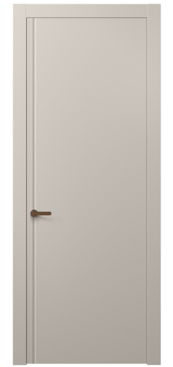 Дверь межкомнатная АКП 8644 МСБЖ. Цвет Матовый светло-бежевый. Материал Гладкая эмаль. Коллекция Альба. Картинка.