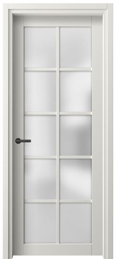 Дверь межкомнатная 2106 СТБЛ САТ. Цвет Софт-тач белоснежный. Материал Полипропилен. Коллекция Neo. Картинка.