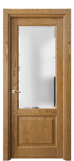 Межкомнатная дверь 0740 ДМД.Б Сатинированное стекло с фацетом. Цвет Дуб медовый брашированный. Материал Массив дуба брашированный. Коллекция Лигнум. Фото. Дверь межкомнатная 0740 ДМД.Б Сатинированное стекло с фацетом. Цвет Дуб медовый брашированный. Материал Массив дуба брашированный. Коллекция Лигнум. Картинка.