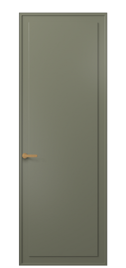 Дверь межкомнатная АКП 8602 МОТ. Цвет Матовый оливковый тёмный. Материал Гладкая эмаль. Коллекция Фрэйм. Картинка.