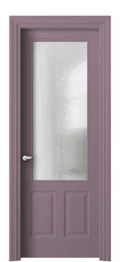 Дверь межкомнатная 8522 Пастельно-фиолетовый RAL 4009 ЛЕД. Цвет RAL Пастельно-фиолетовый RAL 4009. Материал Гладкая эмаль. Коллекция Esse. Картинка.