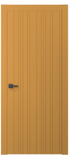 Дверь межкомнатная 8051 Пастельно-жёлтый RAL 1034. Цвет RAL Пастельно-жёлтый RAL 1034. Материал Гладкая эмаль. Коллекция Linea. Картинка.