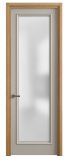 Дверь межкомнатная 6702 БСБЖ САТ. Цвет Бук светло-бежевый. Материал Массив бука эмаль. Коллекция Charm. Картинка.