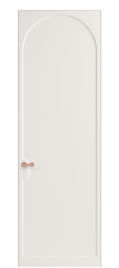 Межкомнатная дверь 7503 МПБЛ. Цвет Матовый пудровый белый. Материал Гладкая эмаль. Коллекция Softform. Фото. Дверь межкомнатная 7503 МПБЛ. Цвет Матовый пудровый белый. Материал Гладкая эмаль. Коллекция Softform. Картинка.