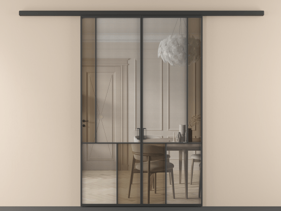 Алюминевая перегородка vd2_3 ЧЕР. Цвет Алюминий Черный. Материал Алюминий. Коллекция Перегородка Mosaic вдоль стены 2 створки. Фото. Алюминевая перегородка vd2_3 ЧЕР. Цвет Алюминий Черный. Материал Алюминий. Коллекция Перегородка Mosaic вдоль стены 2 створки. Картинка.