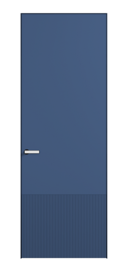 Дверь межкомнатная 8202 Отдалённо-синий RAL 5023. Цвет RAL Отдалённо-синий RAL 5023. Материал Гладкая эмаль. Коллекция Velvet. Картинка.