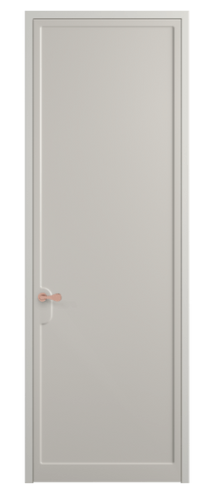 Дверь межкомнатная 7501 МОС. Цвет Матовый облачно-серый. Материал Гладкая эмаль. Коллекция Софтформ. Картинка.
