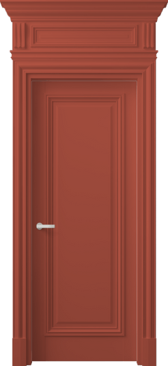 Дверь межкомнатная 7301 NCS S 3040-Y80R. Цвет NCS NCS S 3040-Y80R. Материал Массив бука эмаль. Коллекция Antique. Картинка.