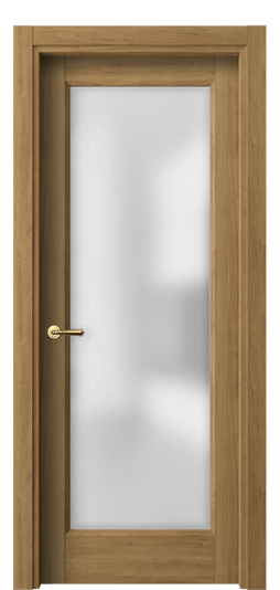 Дверь межкомнатная 1402 ГОР САТ. Цвет Грецкий орех. Материал Ламинатин. Коллекция Galant. Картинка.