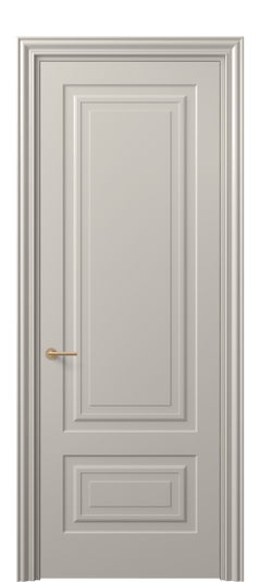 Дверь межкомнатная 8441 МСБЖ. Цвет Матовый светло-бежевый. Материал Гладкая эмаль. Коллекция Mascot. Картинка.