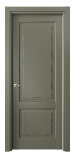 Дверь межкомнатная 6323 БОТ. Цвет Бук оливковый тёмный. Материал Массив бука эмаль. Коллекция Toscana Elegante. Картинка.
