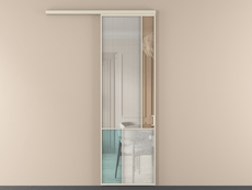 Перегородка Mosaic вдоль стены 1 створка