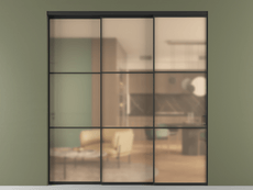 Перегородка Formato внутри проёма телескопик синхро 2